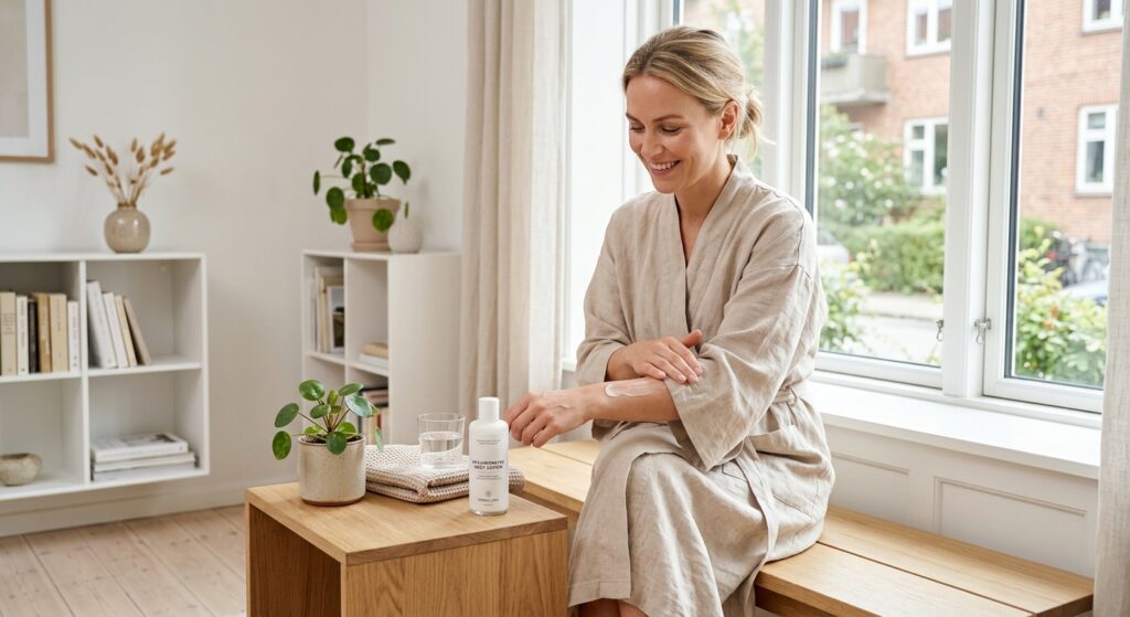 Hyaluronsyre Body Lotion til øjeblikkelig hudpleje