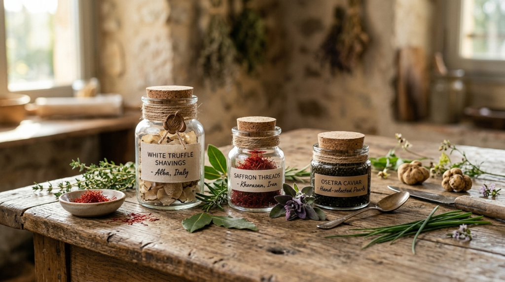 Artistic still life composition of handcrafted preservation 